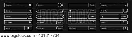 Big Set Loading Icons. Loading. Load. Progress Bar For Upload Download Round Process. Website Loadin