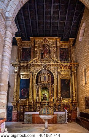 Cordoba, Spain - November 02, 2019: San Lorenzo Church In Cordoba, Andalusia, Spain. It Was Built Be