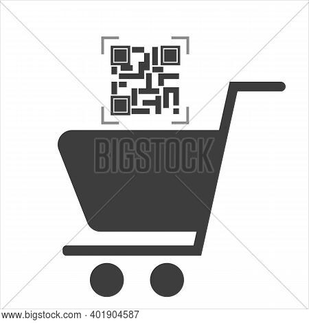 Qr Code In A Car For Shopping