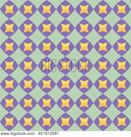 Vector Seamless Geometric Pattern. Abstract Background For Design.