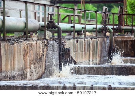 Pipelaines For Oxygen Aeration In Wastewater Treatment Plant