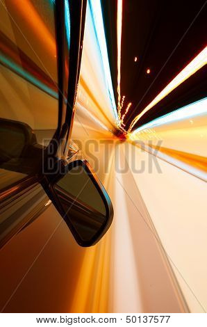 Night, High-speed Car