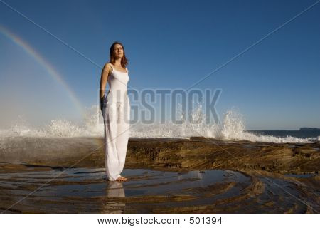 Lady e arcobaleno