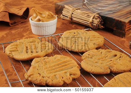 Fresh Baked Peanut Butter Cookies