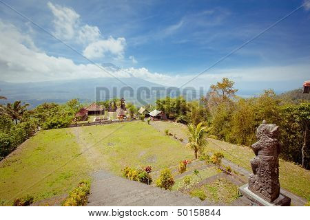Agung Volcano, Bali, Indonesia.