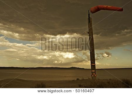 Windy Mojave Desert