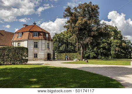 Manufaktura Building In Nieborow