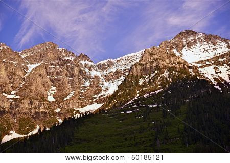 Rocky Mountains Sunset