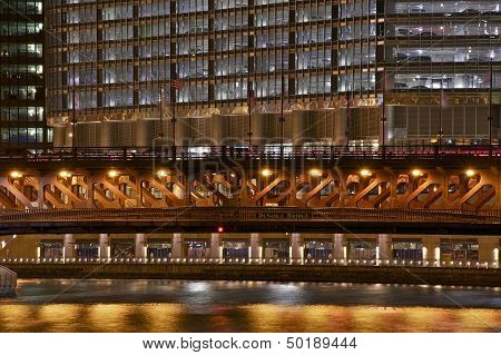 Dusable Bridge In Chicago