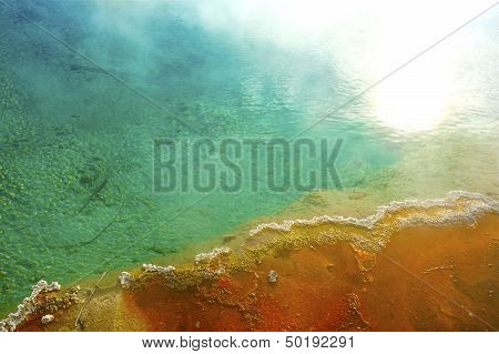 Geyser Pool Closeup