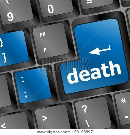 Death Button On Computer Keyboard Pc