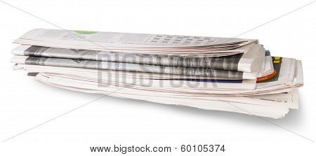 Rolled Of The Newspaper