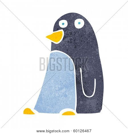 cartoon penguin