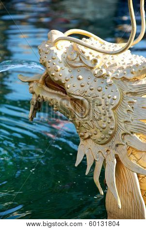Sea dragon monster of Chinese legend