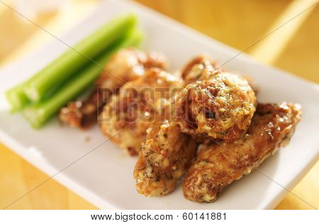 zesty garlic parmesan chicken wings