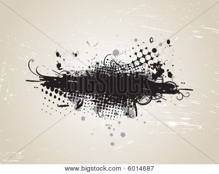 grunge background banner