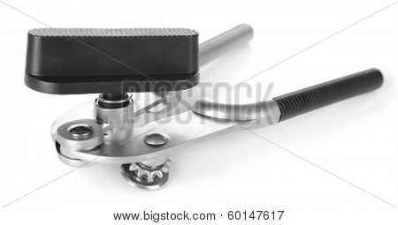 Can piercer isolated on white