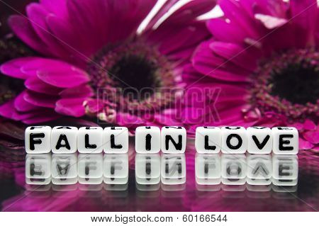 Reflective Fall In Love Message