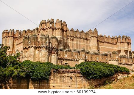 Coca Castle (castillo De Coca) Is A Fortification Constructed In The 15Th Century And Is Located In