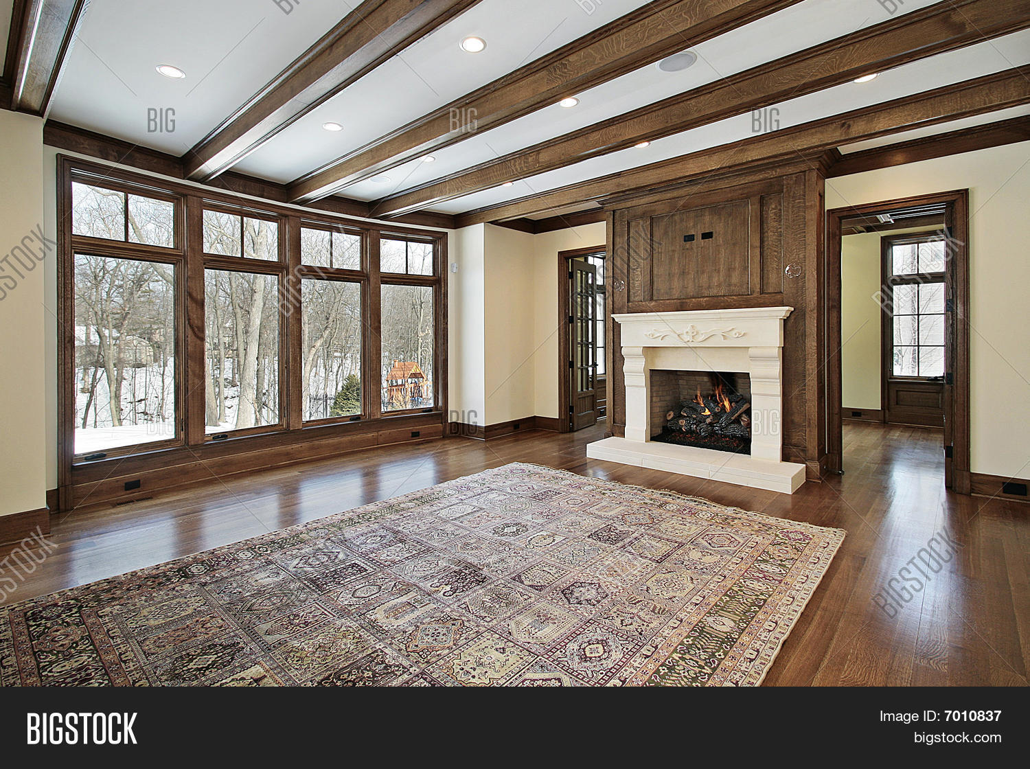 Family Room Wood Image & Photo (Free Trial) | Bigstock