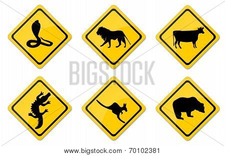 Warning Signs Set