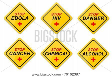 Warning Signs Set