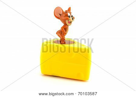 Jerry On A Pice Of Cheese