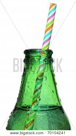 Bottle Neck With Straw
