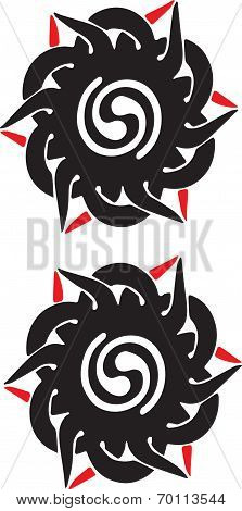 Iban Tribal Tattoo Borneo