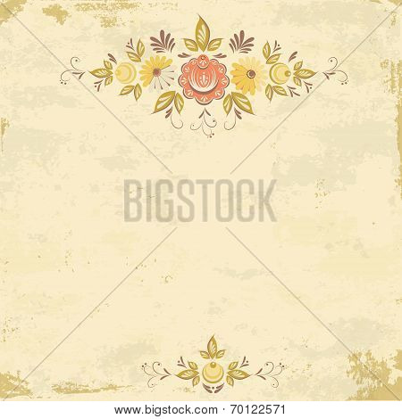 Abstract Floral Background