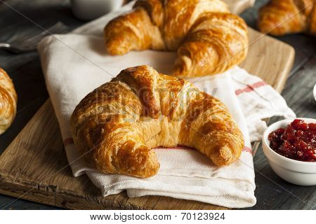 Homemade Flakey French Croissants