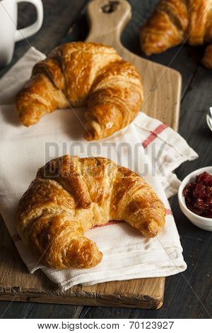 Homemade Flakey French Croissants