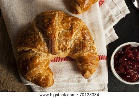 Homemade Flakey French Croissants
