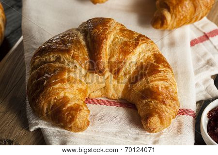 Homemade Flakey French Croissants