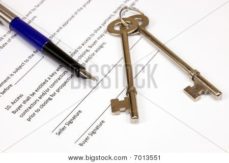 Contrato de bienes raíces