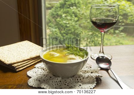 Matzoh Ball Soup