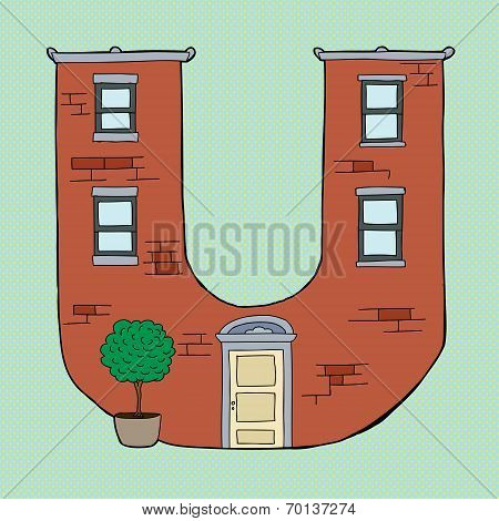 Letter U Apartment