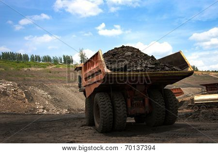 big mining truck