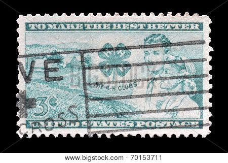 USA stamp 1952