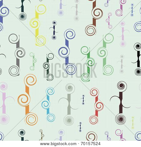 Seamless texture with abstract elements 2