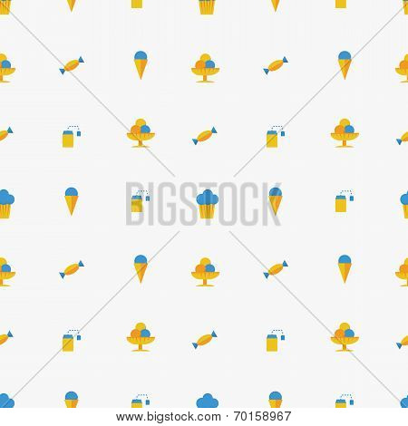 Vector background for cafe
