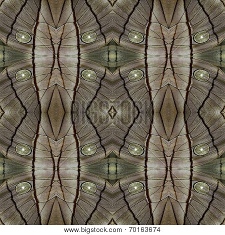 Grey Background Texture Made From Koh-i-noor Butterfly Wing Patterns