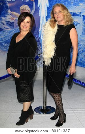 LOS ANGELES - NOV 19: Lauren MacMullan, Dorothy McKim at the premiere of Walt Disney Animation Studios' 'Frozen' at the El Capitan Theater on November 19, 2013 in Los Angeles, CA