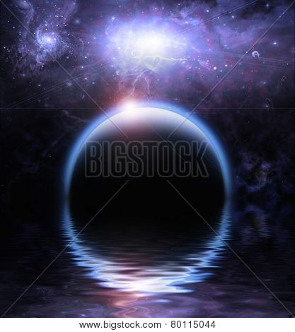 Waters reflection and Planets