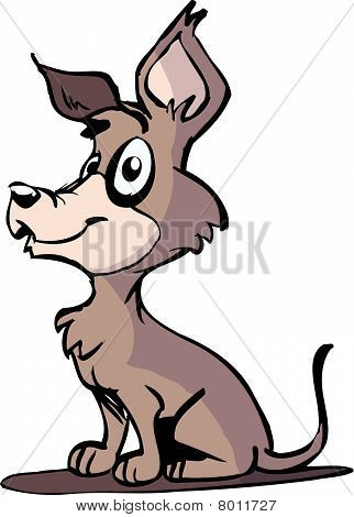cute brown dog