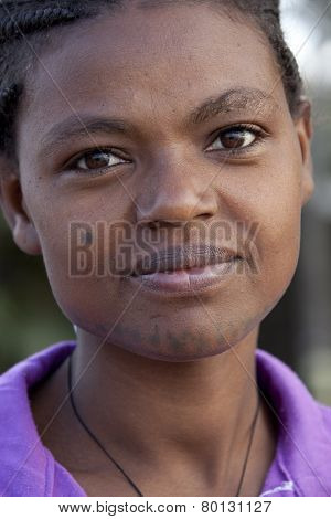 Portrait Of The African Woman.