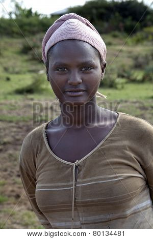 Portrait Of The African Woman.