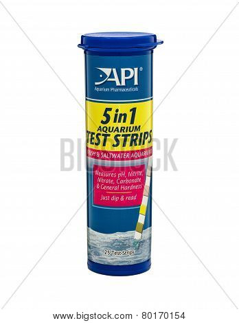 Api 5 In 1 Aquarium Test Strips