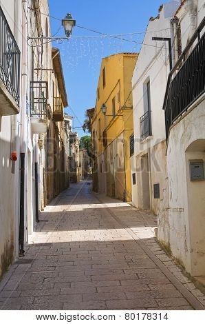 Alleyway. Genzano di Lucania. Italy.