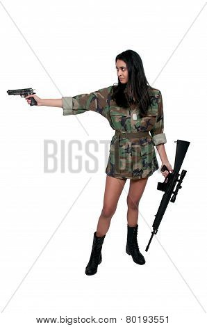 Woman Soldier